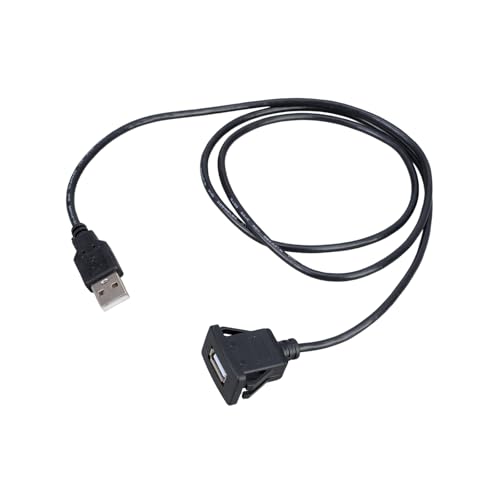 ZEPFJHE Quadratisches USB2.0-Verlängerungskabel mit VerriegelungsclipTextur für Fahrzeug-Armaturenbrett-Installation, 1 m ZEPFJHE Quadratisches USB2.0-Verlängerungskabel mit VerriegelungsclipTextur für Fahrzeug-Armaturenbrett-Installation, 1 m von ZEPFJHE