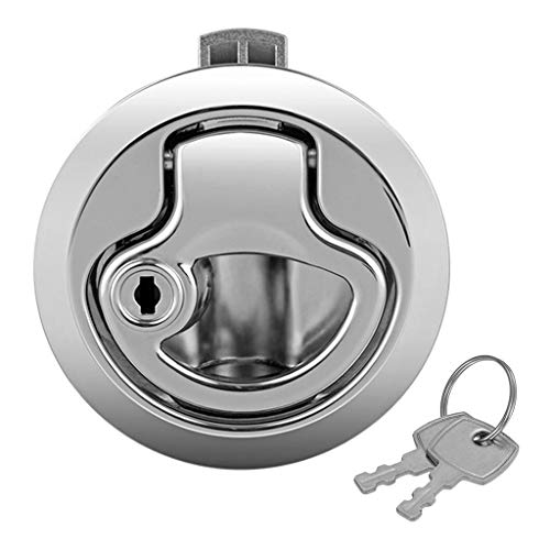 ZEPFJHE Schrankgriff für Riegel, Ersatzgriff aus Metall, Schranktürknauf für Schublade, Badezimmer, Wohnmobil, Türgriff, Lichtabdeckung von ZEPFJHE