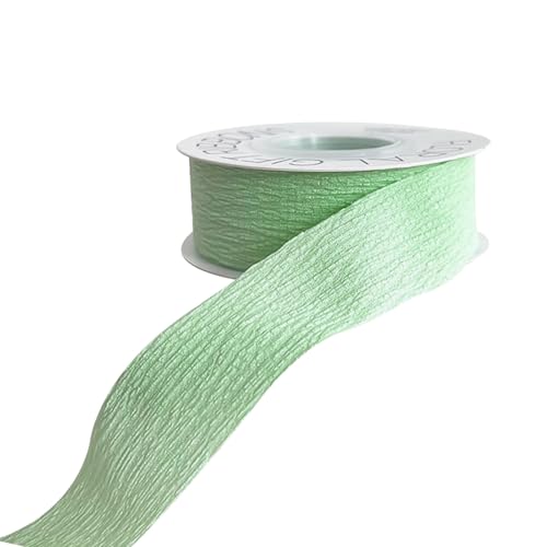 ZEPFJHE Stylish Polyester Ribbon Für Geschenkverpackung Bindende Blumenstrauß Dekorative Handgefertigtes Kranz Bowknot Event Dekoration von ZEPFJHE