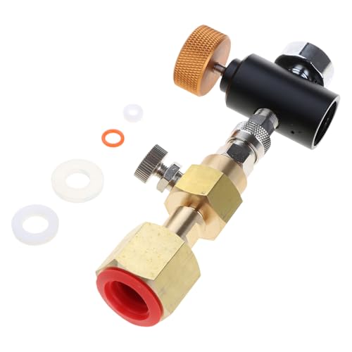 ZEPFJHE Tr21-3 Gewinde Nachfüllstation Adapter W21.8-14 CGA320 Kohlensäure Tanks Tragbare Metall CO2 CO2 Soda Flasche Inflation von ZEPFJHE
