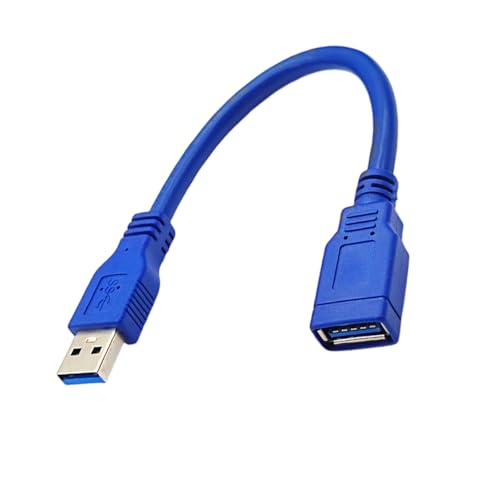ZEPFJHE USB-3.0-Verlängerungskabel, Stecker auf Buchse, kurzes Kabel, 5 Gbit/s, Datenübertragung, für PC, Laptop, Zubehör ZEPFJHE USB-3.0-Verlängerungskabel, Stecker auf Buchse, kurzes Kabel, 5 Gbit/s, Datenübertragung, für PC, Laptop, Zubehör von ZEPFJHE