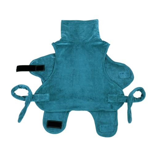 ZEPFJHE Weicher Hunde-Trockenmantel aus Mikrofaser, Badetuch für Haustiere, schnell saugfähig, für Katzen und Katzen, sehr saugfähig von ZEPFJHE