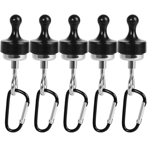 ZEQFEMKL 5 x Magnethaken für den Außenbereich, robuster Saugnapf-Aufhänger für Camping-Lichter, Planen und Ausrüstung ZEQFEMKL 5 x Magnethaken für den Außenbereich, robuster Saugnapf-Aufhänger für Camping-Lichter, Planen und Ausrüstung von ZEQFEMKL