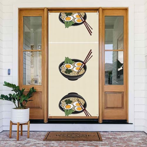 Delicious Sweet Ramen - Festliches Türbanner mit Seil, wiederverwendbare Feiertagstürabdeckung für Halloween, Weihnachten, Polyester, Outdoor-Dekoration, Geschenk Delicious Sweet Ramen - Festliches Türbanner mit Seil, wiederverwendbare Feiertagstürabdeckung für Halloween, Weihnachten, Polyester, Outdoor-Dekoration, Geschenk von ZERAOKE