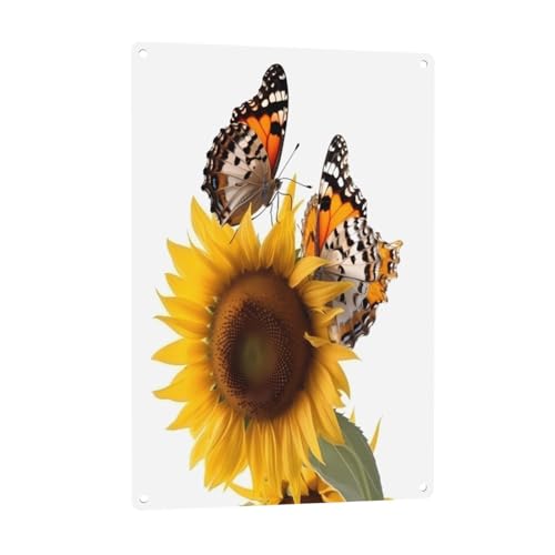 Schmetterlings-Druck, 20,3 x 30,5 cm, Aluminium-Kunst, rostfrei, für Hotels und Büros, für Sicherheits- und Informationsschilder Schmetterlings-Druck, 20,3 x 30,5 cm, Aluminium-Kunst, rostfrei, für Hotels und Büros, für Sicherheits- und Informationsschilder von ZERAOKE