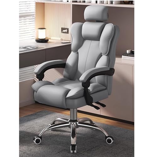 Ergonomic Gaming Office Computer Schreibtisch mit verstellbarer Kopfstütze und bequemer Schaukelfunktion für Erwachsene atmungsaktiv und langlebig Design Cat Scratch resistant bequeme Arbeitsstation von ZERAPH
