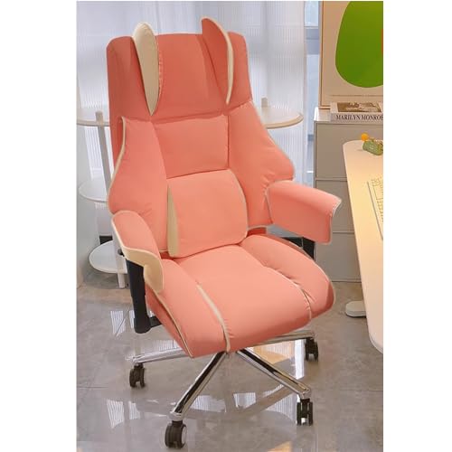 High Rücken Gaming Office Computer Schreibtischstuhl mit verstellbarer Kopfstütze Schwenkarme Ergonomisches Design Comfy Gamer PC Stuhl komfortable Arbeitsstuhl mit lumbaler Unterstützung 135 ° von ZERAPH