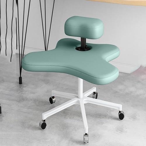 ZERAPH Ergonomic Cross Legged Office Stuhl für verbesserte Haltung und Schmerzlinderung Verstellbarer Knienstuhl für Nacken- und Rückenschmerz Relief Desk Stuhlspielhocker mit Criss Cross Design von ZERAPH