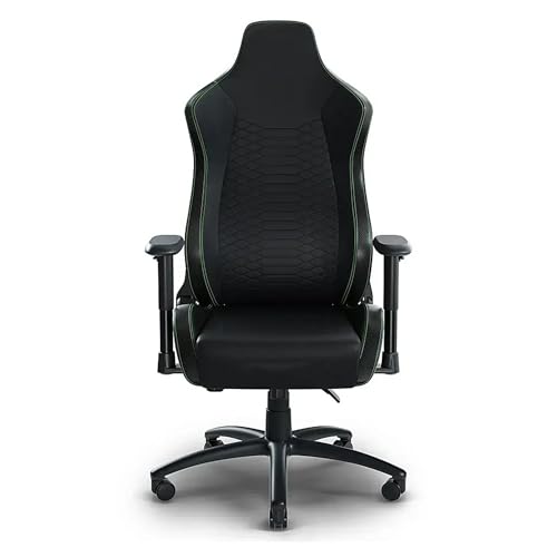 ZERAPH Ergonomic Gaming Office Desk Chair mit Lenden Sie Lumbalunterstützung und Einstellbarer Relliniener Comfy Gamer PC -Stuhl für Erwachsene mit 2D -Armlehnen ideal für die Arbeitsstudie und die von ZERAPH