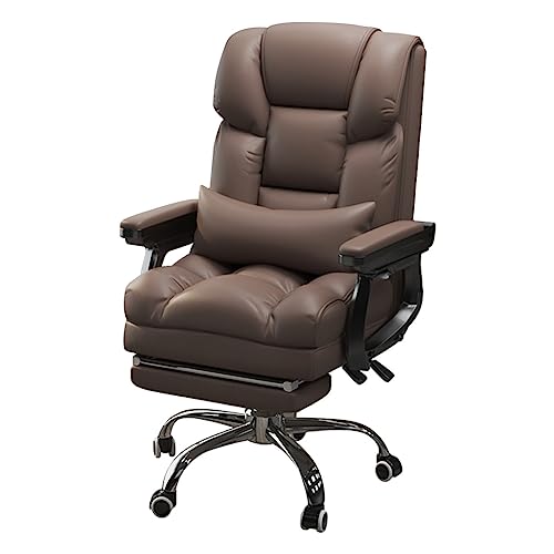 ZERAPH Ergonomischer Gaming -Stuhl für Erwachsene mit Fußstütze hohe Back -Office -Schreibtischstuhl für Boss -Student Metal Sessel für Schlafzimmer Wohnzimmer braune Farbe ZERAPH Ergonomischer Gaming -Stuhl für Erwachsene mit Fußstütze hohe Back -Office -Schreibtischstuhl für Boss -Student Metal Sessel für Schlafzimmer Wohnzimmer braune Farbe von ZERAPH