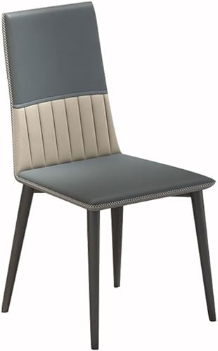 ZERAPH Küche Esszimmerstühle Schlafzimmer Heiratsraum Balkon Sofa Stuhl robuste Stahlbeine (Farbe: Blau) von ZERAPH