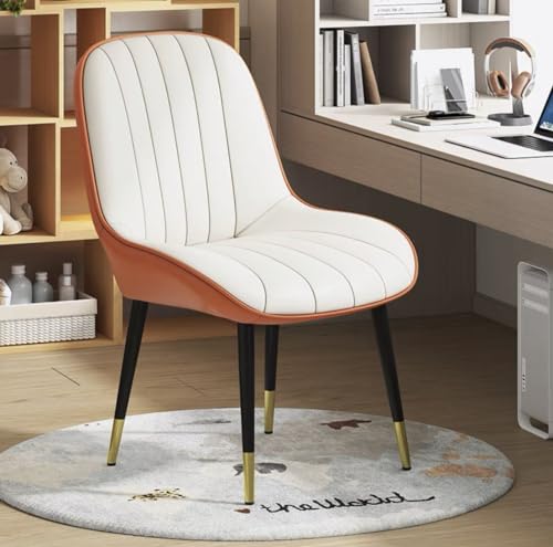 ZERAPH Set von 4 Leder gepolsterte Schwenk -Essstühle mit hohen Rückenländern und Metallbeinen 360 ° Rotation Perfekt für Wohnzimmer -Esszimmer Lounge Schlafzimmer von ZERAPH