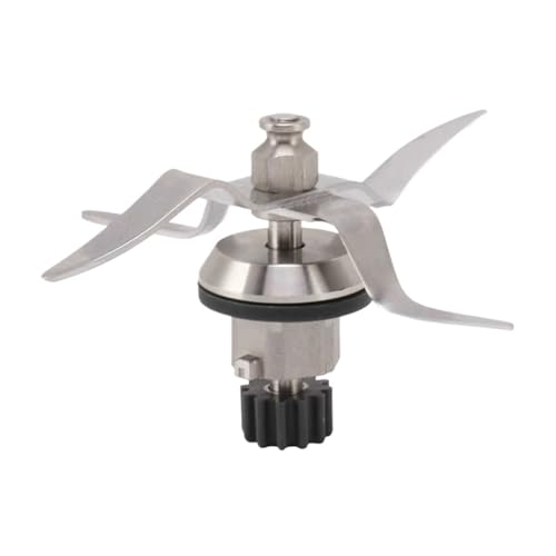 4-Blatt-Mixerklinge aus Edelstahl, 12 Zähne, kompatibel mit Monsieur Cuisine Connect 1.0, Mixermesser-Zubehör von ZERATLVD