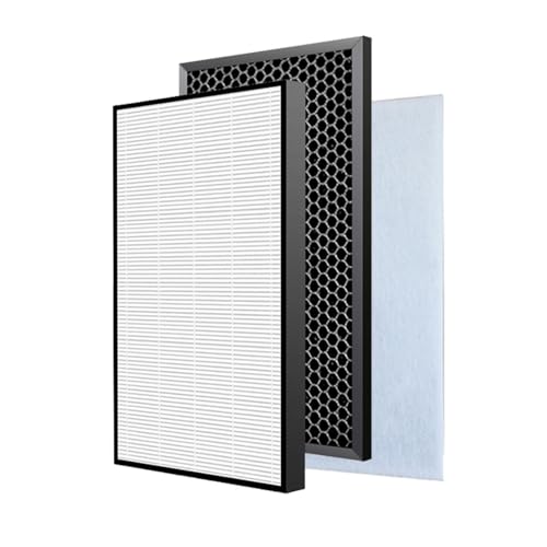 HEPA-Kohlefilter, kompatibel mit TEFAL, PU6067 PU6067F1 PU6066 PU6066G1 PU6085 PU6085G0 Luftreinigerfilter XD6077 XD6061 von ZERATLVD