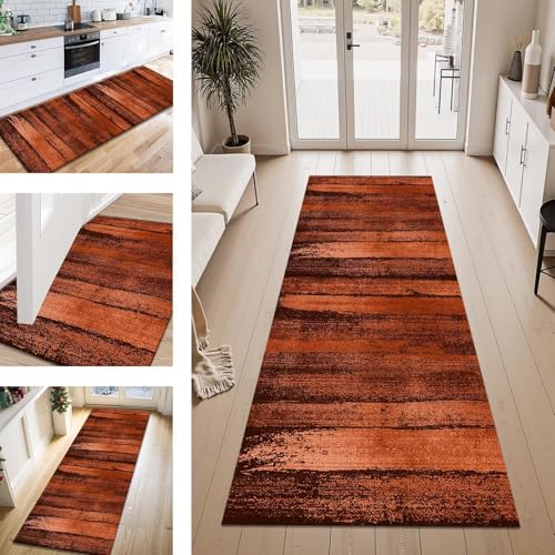 Teppich Läufer Flur Küche rutschfest Orange-Braun 50X180CM Vintage Teppichläufer Kücheläufer Lang Waschbar Meterware Küchenteppich Flurteppich Läufer für Wohnraum Schlafzimmer Kinderzimmer Flurläufer Teppich Läufer Flur Küche rutschfest Orange-Braun 50X180CM Vintage Teppichläufer Kücheläufer Lang Waschbar Meterware Küchenteppich Flurteppich Läufer für Wohnraum Schlafzimmer Kinderzimmer Flurläufer von ZESEWU