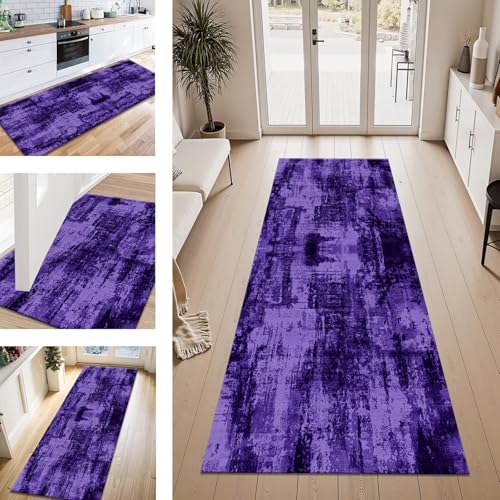 ZESEWU Teppich Läufer Flur Küche rutschfest Dunkelblauviolett Teppichläufer Kücheläufer Waschbar 40X100CM Meterware Küchenteppich Flurteppich für Wohnraum Schlafzimmer Kinderzimmer Schmutzfangläufer ZESEWU Teppich Läufer Flur Küche rutschfest Dunkelblauviolett Teppichläufer Kücheläufer Waschbar 40X100CM Meterware Küchenteppich Flurteppich für Wohnraum Schlafzimmer Kinderzimmer Schmutzfangläufer von ZESEWU