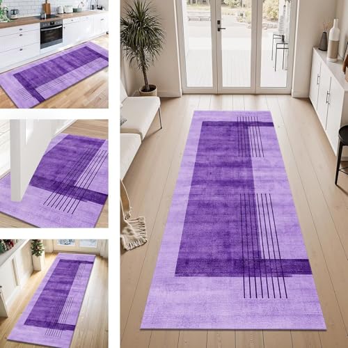 ZESEWU Teppich Läufer Flur Küche rutschfest Dunkelviolett Teppichläufer Kücheläufer Waschbar 40X120CM Meterware Küchenteppich Flurteppich für Wohnraum Schlafzimmer Kinderzimmer Schmutzfangläufer ZESEWU Teppich Läufer Flur Küche rutschfest Dunkelviolett Teppichläufer Kücheläufer Waschbar 40X120CM Meterware Küchenteppich Flurteppich für Wohnraum Schlafzimmer Kinderzimmer Schmutzfangläufer von ZESEWU