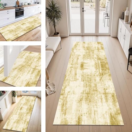 ZESEWU Teppich Läufer Flur Küche rutschfest Hellbraun Abstrakt Teppichläufer Kücheläufer Waschbar 60X240CM Meterware Küchenteppich Flurteppich für Wohnraum Schlafzimmer Kinderzimmer Schmutzfangläufer ZESEWU Teppich Läufer Flur Küche rutschfest Hellbraun Abstrakt Teppichläufer Kücheläufer Waschbar 60X240CM Meterware Küchenteppich Flurteppich für Wohnraum Schlafzimmer Kinderzimmer Schmutzfangläufer von ZESEWU