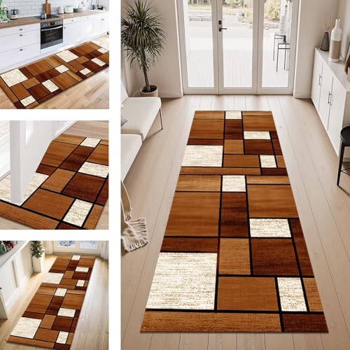 ZESEWU Teppich Läufer Flur Küche rutschfest Orange Rot Weiß Teppichläufer Kücheläufer Waschbar 40X60CM Meterware Küchenteppich Flurteppich für Wohnraum Schlafzimmer Kinderzimmer Schmutzfangläufer ZESEWU Teppich Läufer Flur Küche rutschfest Orange Rot Weiß Teppichläufer Kücheläufer Waschbar 40X60CM Meterware Küchenteppich Flurteppich für Wohnraum Schlafzimmer Kinderzimmer Schmutzfangläufer von ZESEWU