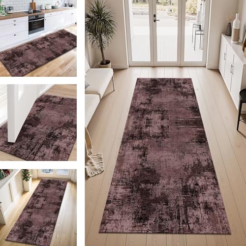 ZESEWU Teppich Läufer Flur Küche rutschfest Rot Schwarz Teppichläufer Kücheläufer Waschbar 40X60CM Meterware Küchenteppich Läuferflurteppich für Wohnraum Schlafzimmer Kinderzimmer Schmutzfangläufer ZESEWU Teppich Läufer Flur Küche rutschfest Rot Schwarz Teppichläufer Kücheläufer Waschbar 40X60CM Meterware Küchenteppich Läuferflurteppich für Wohnraum Schlafzimmer Kinderzimmer Schmutzfangläufer von ZESEWU