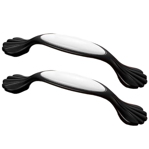 ZESLIV 2 Stk Möbelgriffe 128mm lochabstand Keramik Möbelknopf Bogengriffe Schwarz Stangengriffe Türgrffe für Küchenschränke Schubladen ZESLIV 2 Stk Möbelgriffe 128mm lochabstand Keramik Möbelknopf Bogengriffe Schwarz Stangengriffe Türgrffe für Küchenschränke Schubladen von ZESLIV