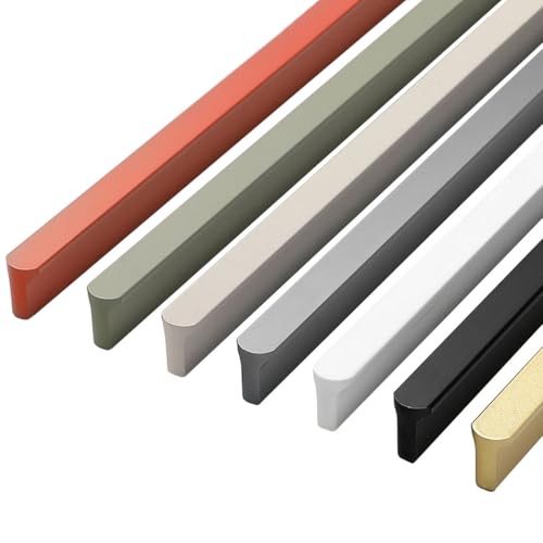 ZESLIV 4 Stück Möbelgriffe, Schrankgriffe aus Aluminium, Bohrlochabstand 96mm, Weiß Küchengriffe Schubladengriff für Kleiderschrank Tür Schubladen ZESLIV 4 Stück Möbelgriffe, Schrankgriffe aus Aluminium, Bohrlochabstand 96mm, Weiß Küchengriffe Schubladengriff für Kleiderschrank Tür Schubladen von ZESLIV