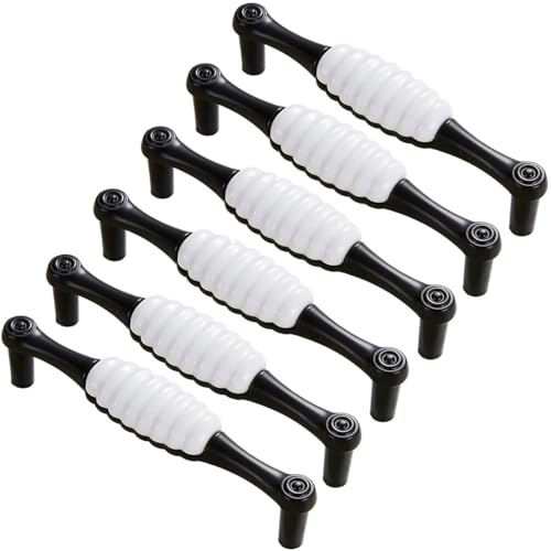 ZESLIV 6 Stk Möbelgriffe 128mm lochabstand Möbelknauf Möbelknopf Bogengriffe Schwarz Stangengriffe Türgrffe für Küchenschränke Schubladen ZESLIV 6 Stk Möbelgriffe 128mm lochabstand Möbelknauf Möbelknopf Bogengriffe Schwarz Stangengriffe Türgrffe für Küchenschränke Schubladen von ZESLIV