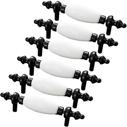 ZESLIV 6 Stk Möbelgriffe 76mm lochabstand Möbelknauf Möbelknopf Bogengriffe Schwarz Stangengriffe Türgrffe für Küchenschränke Schubladen ZESLIV 6 Stk Möbelgriffe 76mm lochabstand Möbelknauf Möbelknopf Bogengriffe Schwarz Stangengriffe Türgrffe für Küchenschränke Schubladen von ZESLIV