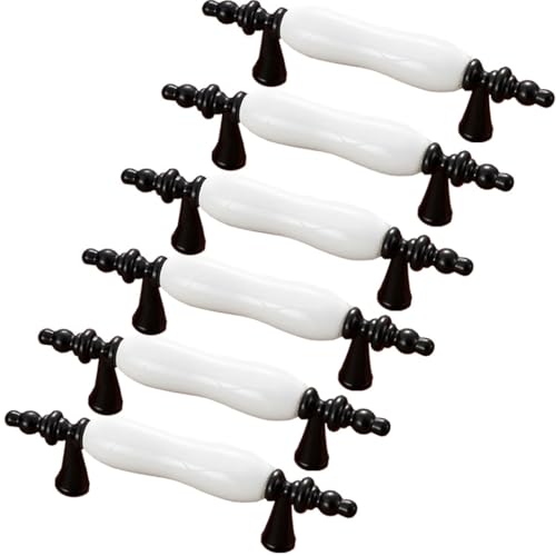 ZESLIV 6 Stk Möbelgriffe 76mm lochabstand Möbelknauf Möbelknopf Bogengriffe Schwarz Stangengriffe Türgrffe für Küchenschränke Schubladen ZESLIV 6 Stk Möbelgriffe 76mm lochabstand Möbelknauf Möbelknopf Bogengriffe Schwarz Stangengriffe Türgrffe für Küchenschränke Schubladen von ZESLIV