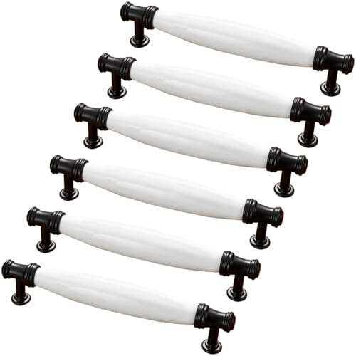 ZESLIV 6 Stk Möbelgriffe 96mm lochabstand Möbelknauf Möbelknopf Bogengriffe Schwarz Stangengriffe Türgrffe für Küchenschränke Schubladen ZESLIV 6 Stk Möbelgriffe 96mm lochabstand Möbelknauf Möbelknopf Bogengriffe Schwarz Stangengriffe Türgrffe für Küchenschränke Schubladen von ZESLIV