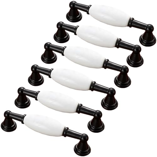 ZESLIV 6 Stk Möbelgriffe 96mm lochabstand Möbelknauf Möbelknopf Bogengriffe Schwarz Stangengriffe Türgrffe für Küchenschränke Schubladen ZESLIV 6 Stk Möbelgriffe 96mm lochabstand Möbelknauf Möbelknopf Bogengriffe Schwarz Stangengriffe Türgrffe für Küchenschränke Schubladen von ZESLIV