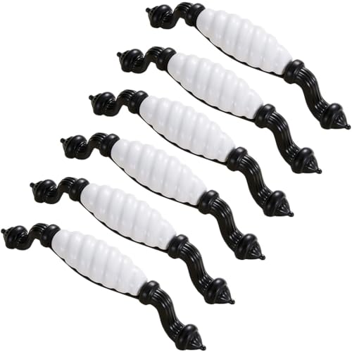 ZESLIV 6 Stk Möbelgriffe 96mm lochabstand Möbelknauf Möbelknopf Bogengriffe Schwarz Stangengriffe Türgrffe für Küchenschränke Schubladen ZESLIV 6 Stk Möbelgriffe 96mm lochabstand Möbelknauf Möbelknopf Bogengriffe Schwarz Stangengriffe Türgrffe für Küchenschränke Schubladen von ZESLIV