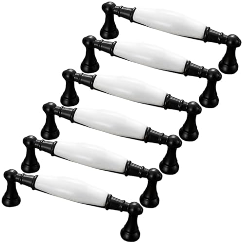 ZESLIV 6 Stk Möbelgriffe 96mm lochabstand Möbelknauf Möbelknopf Bogengriffe Schwarz Stangengriffe Türgrffe für Küchenschränke Schubladen ZESLIV 6 Stk Möbelgriffe 96mm lochabstand Möbelknauf Möbelknopf Bogengriffe Schwarz Stangengriffe Türgrffe für Küchenschränke Schubladen von ZESLIV