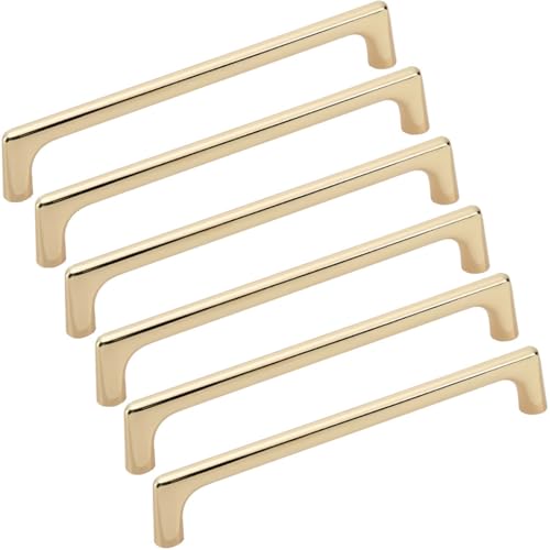 ZESLIV 6 Stück Möbelgriffe Stangengriffe, Küchen Schrankgriffe aus Zinklegierung, Bohrlochabstand 160mm, Küchengriffe Schubladengriff für Kleiderschrank ZESLIV 6 Stück Möbelgriffe Stangengriffe, Küchen Schrankgriffe aus Zinklegierung, Bohrlochabstand 160mm, Küchengriffe Schubladengriff für Kleiderschrank von ZESLIV