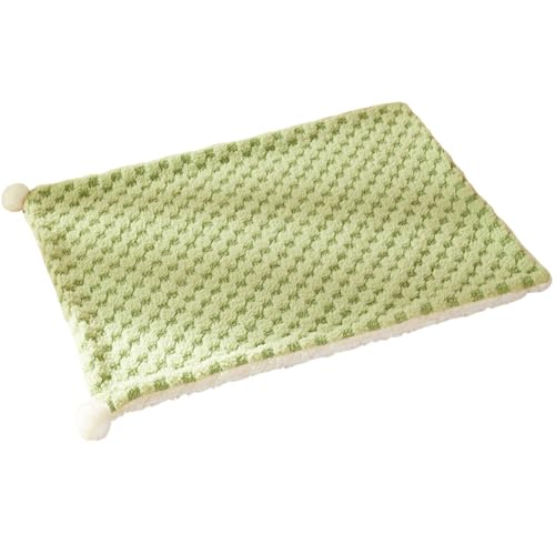 ZESLIV Hundedecke Katzendecken Flauschig, 70x50CM Haustier Decken, Flanell Hundebett Matte Schlafplatz für Hund Katzen, Grün ZESLIV Hundedecke Katzendecken Flauschig, 70x50CM Haustier Decken, Flanell Hundebett Matte Schlafplatz für Hund Katzen, Grün von ZESLIV