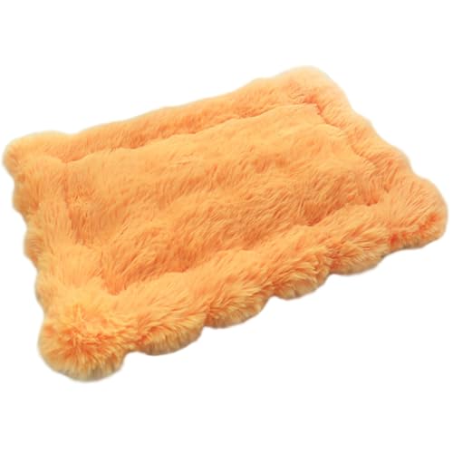 ZESLIV Hundedecke Katzendecken Flauschig, 70x50CM Haustier Fleece Decken, Flanell Hundebett Matte Schlafplatz für Hund Katzen, Orange ZESLIV Hundedecke Katzendecken Flauschig, 70x50CM Haustier Fleece Decken, Flanell Hundebett Matte Schlafplatz für Hund Katzen, Orange von ZESLIV