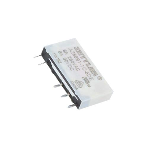 AZ6991-1C-5DE Relais: elektromagnetisch SPDT USpule : 5VDC 6A/250VAC 8A 147Ω ZET AZ6991-1C-5DE Relais: elektromagnetisch SPDT USpule : 5VDC 6A/250VAC 8A 147Ω ZET von ZETTLER