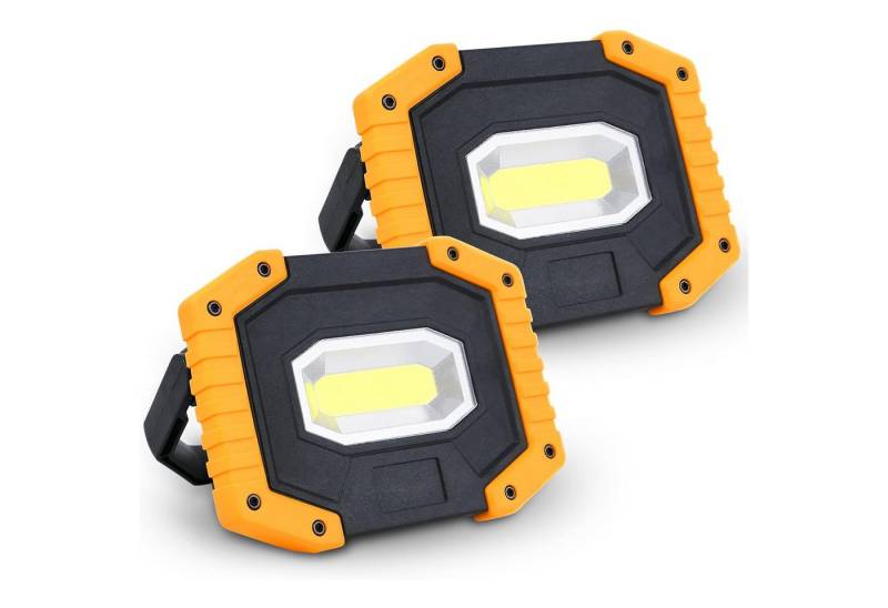 ZEUOPQ Arbeitsleuchte 2-St Multi-Funktions-LED COB COB-Taschenlampe Arbeitslicht, 3 Modi superhelle Outdoor-Camping-Licht von ZEUOPQ