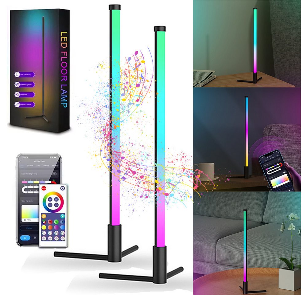 RWEUOQ LED-Streifen LED-Leuchtband Mit WIFI & APP-Steuerung Dimmbar, Music Sync 2er Set, App-gesteuert, Musik-synchronisiert, vielseitige Einsatzmöglichkeiten. RWEUOQ LED-Streifen LED-Leuchtband Mit WIFI & APP-Steuerung Dimmbar, Music Sync 2er Set, App-gesteuert, Musik-synchronisiert, vielseitige Einsatzmöglichkeiten. von RWEUOQ