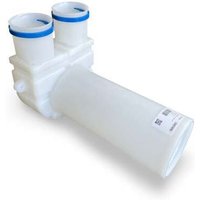 Zewotherm - Ventilumlenkstück Lüftung uls 2 x 75/125-300 Doppelanschluss 14040229 von ZEWOTHERM