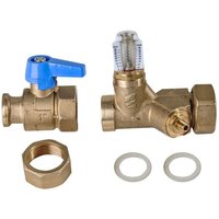 Zewotherm Strangregulierventil-Set DFM 4, 36l/min von ZEWOTHERM