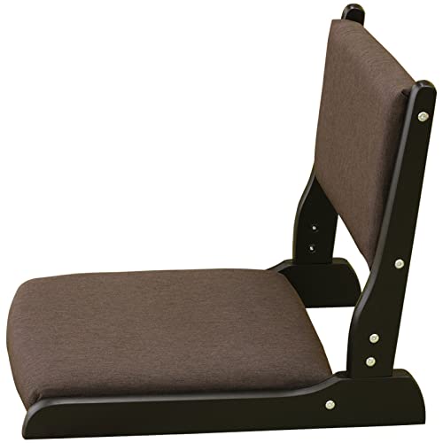 ZEYHOME Klappbarer Tatami-Stuhl mit Rückenlehne, Meditations-bodenstuhl Tragbarer Japanischer Beinloser Stuhl Holz Faules Sofa, Erkerfenster Balkon Wohnzimmerstuhl Bodensitz von ZEYHOME