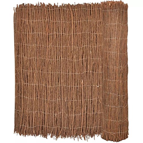 ZEYUAN Reisigzaun 400×100 cm, Sichtschutz Zaun, Gartenzaun, Windschutz, Balkongeländer Sichtschutz, Balkon Sichtschutz - 141607 ZEYUAN Reisigzaun 400×100 cm, Sichtschutz Zaun, Gartenzaun, Windschutz, Balkongeländer Sichtschutz, Balkon Sichtschutz - 141607 von ZEYUAN