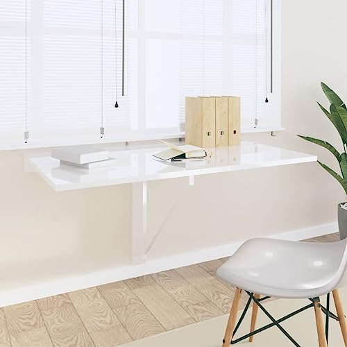 ZEYUAN Wand-Klapptisch Hochglanz-Weiß 100x60x56 cm Holzwerkstoff, Klapptisch Wand, Wandtisch, Klappschreibtisch, Schreibtisch Klappbar Wand, Klapptisch Esstisch - 342649 ZEYUAN Wand-Klapptisch Hochglanz-Weiß 100x60x56 cm Holzwerkstoff, Klapptisch Wand, Wandtisch, Klappschreibtisch, Schreibtisch Klappbar Wand, Klapptisch Esstisch - 342649 von ZEYUAN