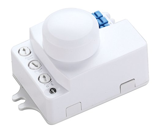 ZEYUN Mini HF Sensor, Bewegungsmelder 360°, 10m Reichweite, einfache Lichtkontrolle, Mikrowellen Bewegungsmelder, 5.8GHz von ZEYUN