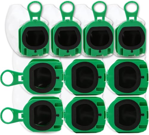 10 Stück Staubsaugerbeutel für Vorwerk Kobold VB100 VB 100 FP100 FP 100, Ersatz Premium Filtertüten für Kobold vb 100 fp 100 Akku-Staubsauger von ZEYXINH