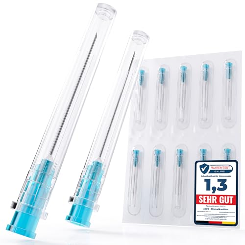 100 Stück 23G x 1 ¼" (0,6 mm x 32 mm) einzeln verpackt Tube für Nachfüllflüssigkeiten aus rostfreiem Edelstahl Tube für Haushalt, Wissenschaftslabor, Industrie (23G 0,6 x 32mm) 100 Stück 23G x 1 ¼" (0,6 mm x 32 mm) einzeln verpackt Tube für Nachfüllflüssigkeiten aus rostfreiem Edelstahl Tube für Haushalt, Wissenschaftslabor, Industrie (23G 0,6 x 32mm) von ZEZO