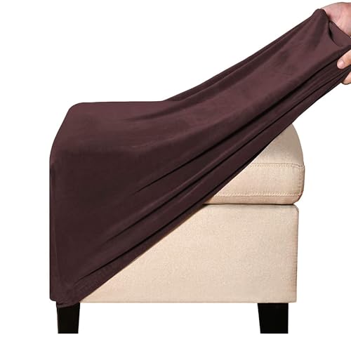 Fußhocker Bezug,Ottomane Schonbezug Hockerbezug Quadratisch Hocker Fußstütze Ottoman Cover Samt /Jacquard Hocker Protector Hockerabdeckung Mit Elastischem Boden ( Color : #12 , Size : XXL:35"-44"/89-1 Fußhocker Bezug,Ottomane Schonbezug Hockerbezug Quadratisch Hocker Fußstütze Ottoman Cover Samt /Jacquard Hocker Protector Hockerabdeckung Mit Elastischem Boden ( Color : #12 , Size : XXL:35"-44"/89-1 von ZEaink