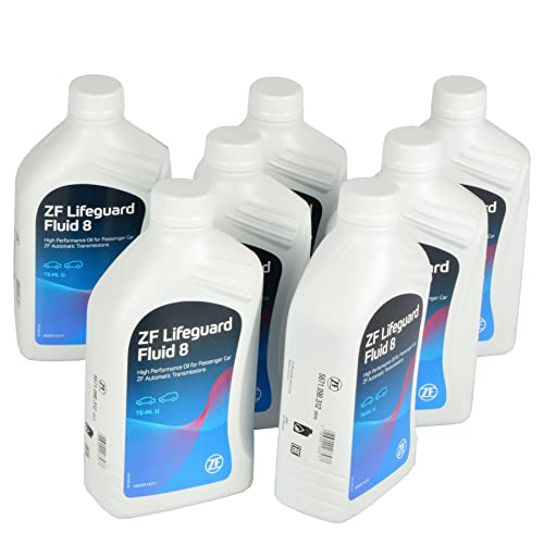 7 Liter ORIGINAL ZF GETRIEBEÖL LifeguardFluid 8 ATF Automatikgetriebe 8HP 1 Set von ZF