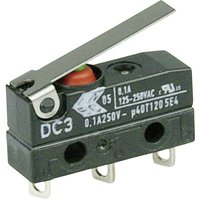 ZF - DC3C-A1LB Mikroschalter DC3C-A1LB 250 v/ac 0.1 a 1 x Ein/(Ein) IP67 tastend 1 St. von ZF
